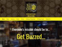 Tablet Screenshot of beeskneespub.com